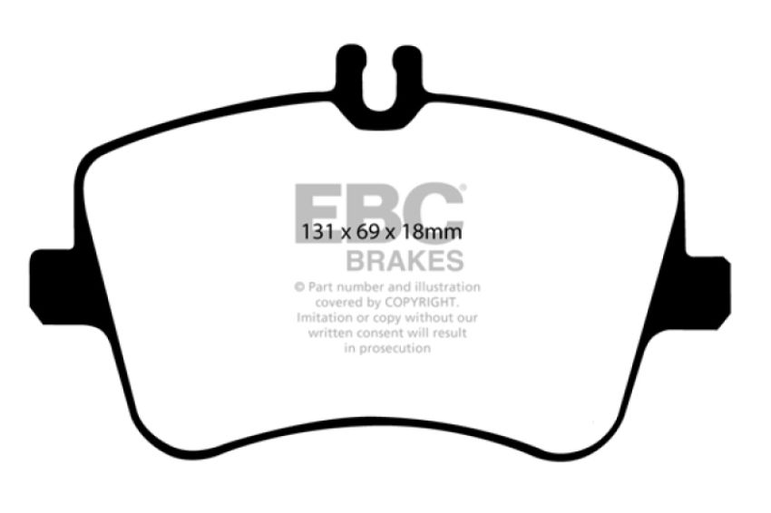 EBC Brakes DP31365C Redstuff Ceramic Low Dust Brake Pads