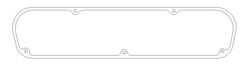 Cometic Gasket C5568-094 Chrysler W2/W5/W7/W9 Head V8 0.94in Fiber Valve Cover Gasket