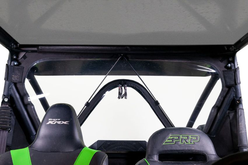 Seizmik 50-04029KIT 20+ Kawasaki KRX1000 Teryx Rear Soft Windshield