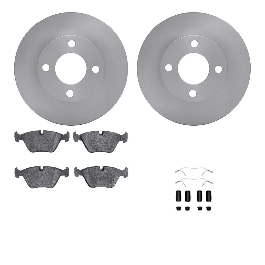 Dynamic Friction 6512-73081 Rotor Kit