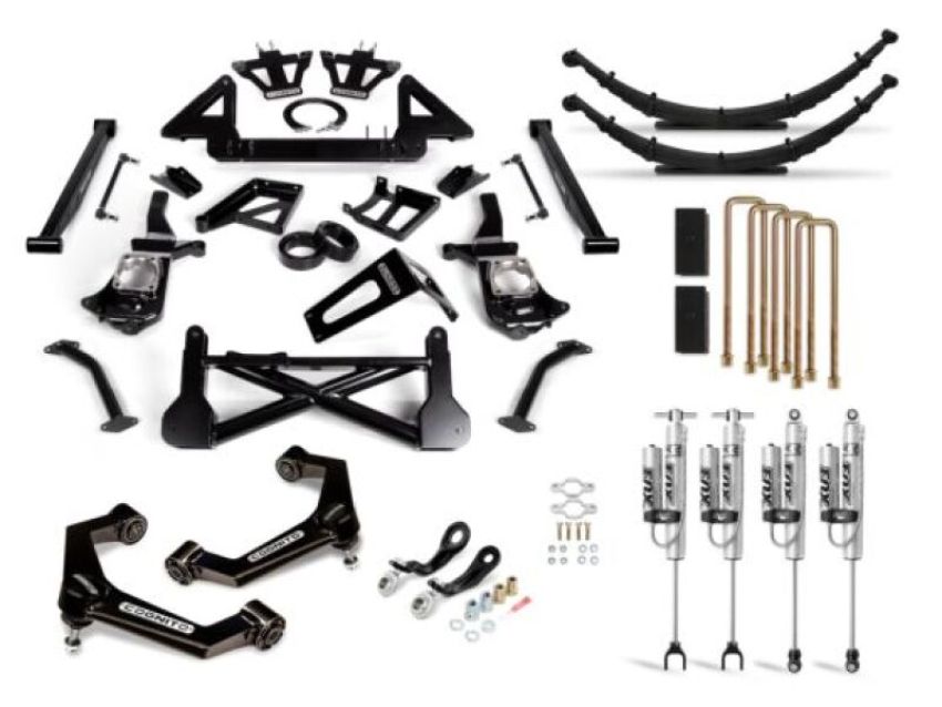 Cognito 210-P1034 20-24 Chevy/GMC Silv/Sierra 2500/3500 HD 2WD/4WD 10in Perf Lift Kit w/ Fox PSRR 2.0 Shocks