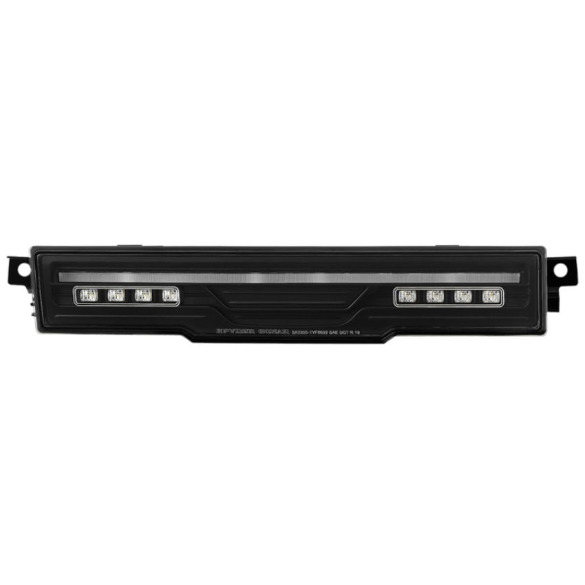SPYDER 5088925 LED Rear Bumper Light With Fog Light - Black