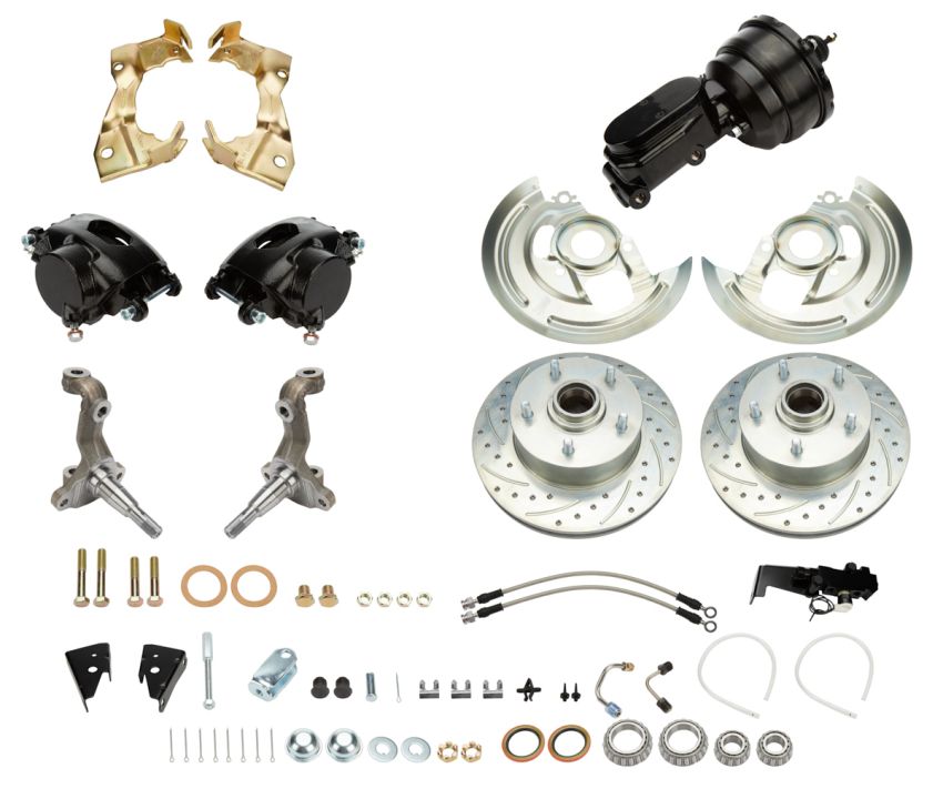 RIGHT STUFF DETAILING RSDAFXDC06CSY 67-72 GM A-Body Disc Brake Conversion