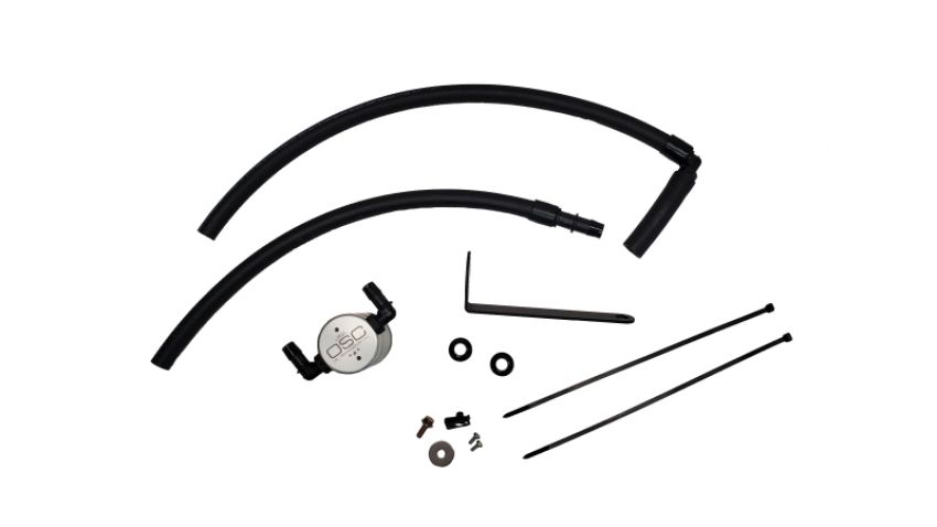 J&L 3117P-C J&L 22-25 Subaru BRZ/GR86 2.4L Passenger Side Oil Separator 3.0 - Clear Anodized