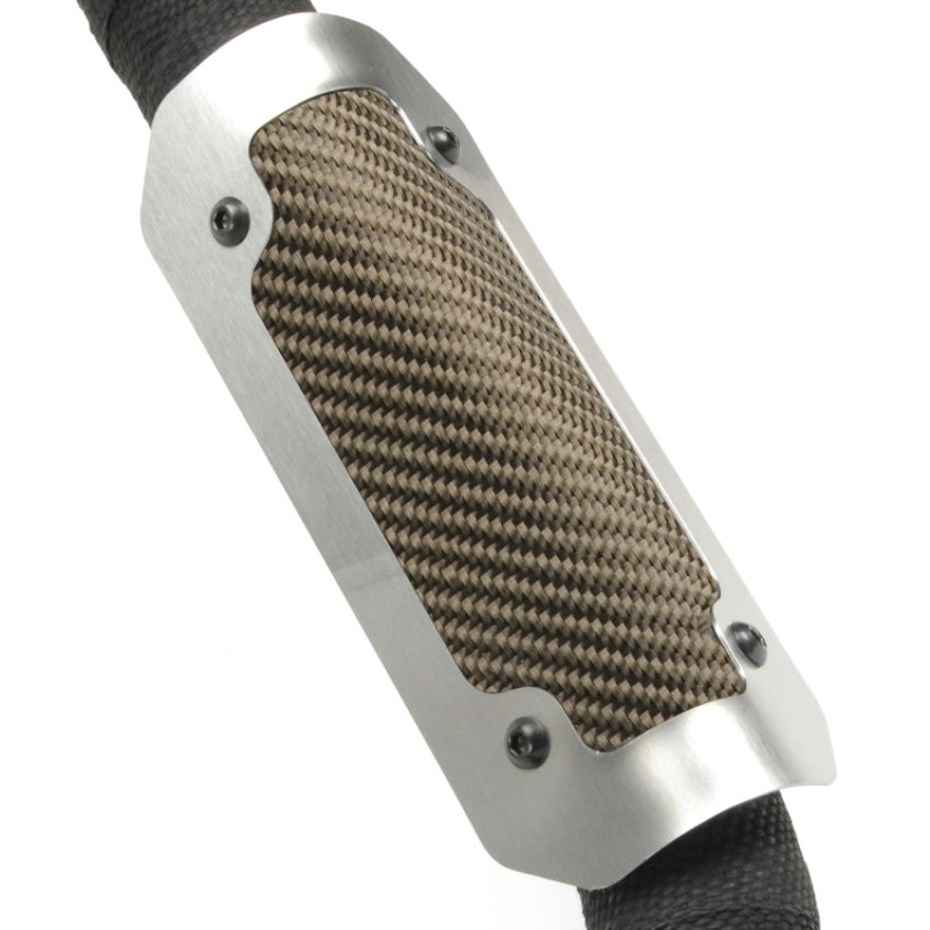 Design Engineering 902460 Flexible Pipe Shield, 4in x 8in, Titanium