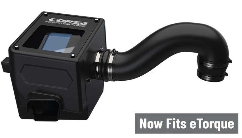 Corsa Performance 4655761 Closed Box Air Intake With Donaldson Powercore® Dry Filter