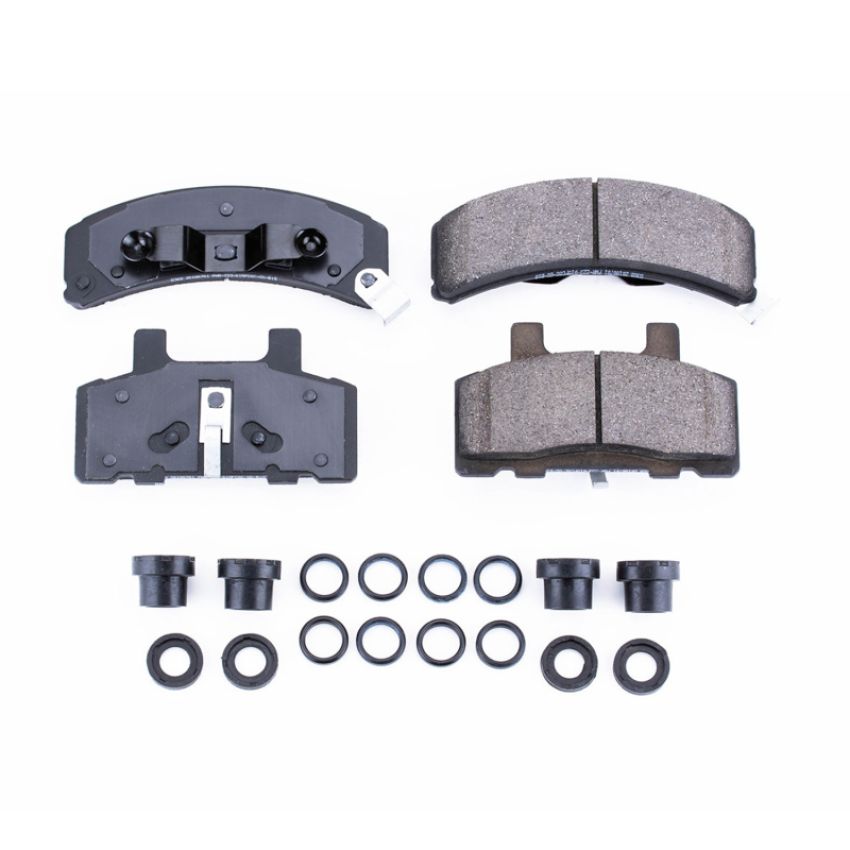 PowerStop 17-368 PowerStop - Z17 Low-Dust Ceramic Brake Pads with Hardware