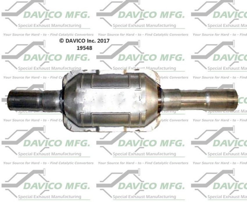 Davico 19548 EPA (Federal) Catalytic Converter Center