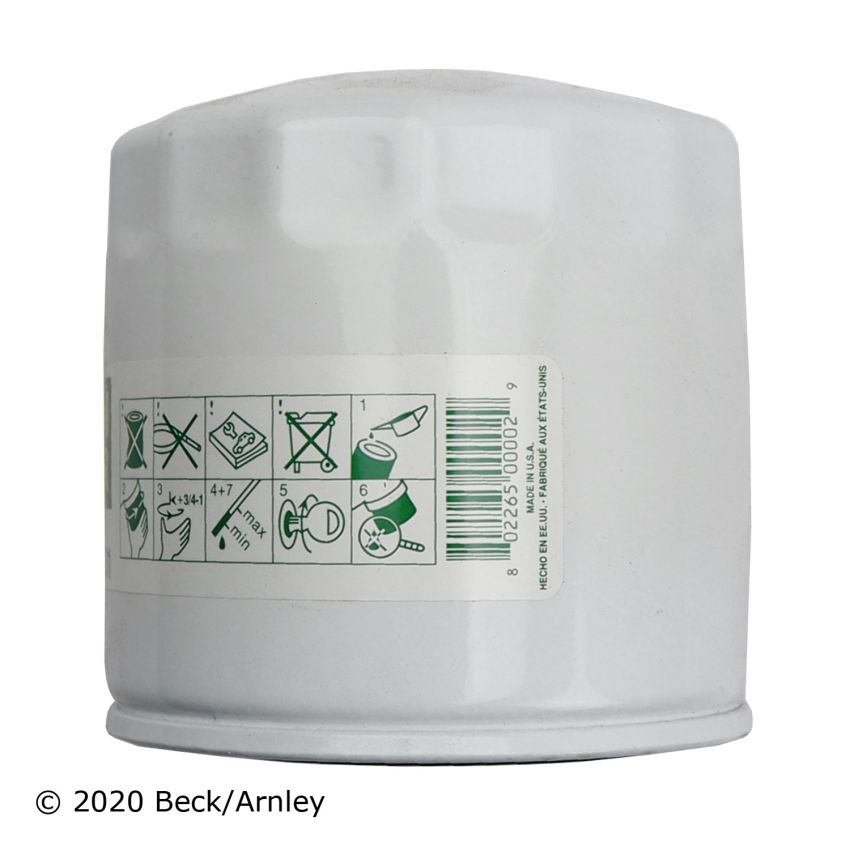 BECK/ARNLEY 041-8096 OIL FILTER