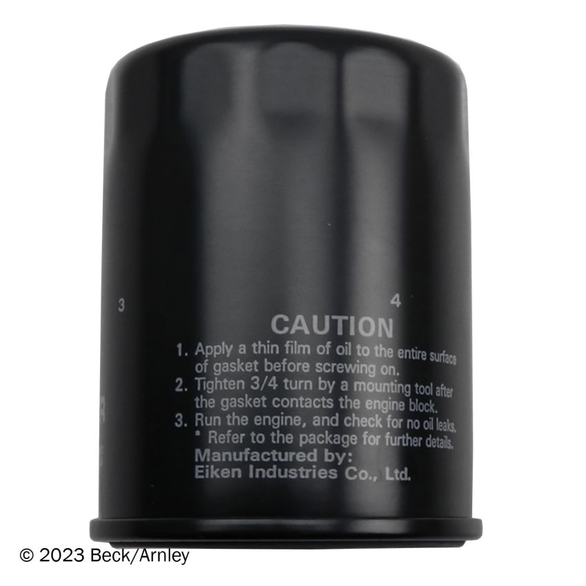 BECK/ARNLEY 041-8183 OIL FILTER