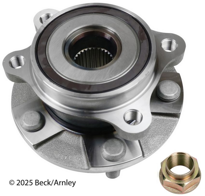 BECK/ARNLEY 051-6190 HUB & BEARING ASSY