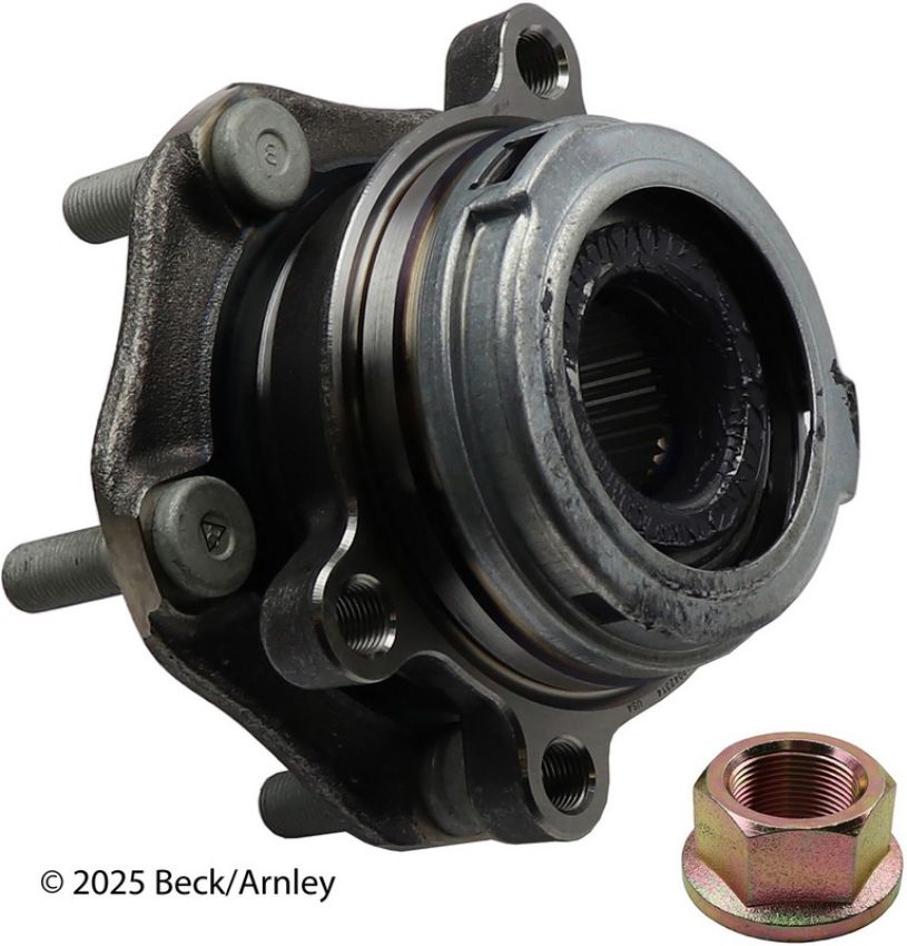BECK/ARNLEY 051-6349 HUB & BEARING ASSY