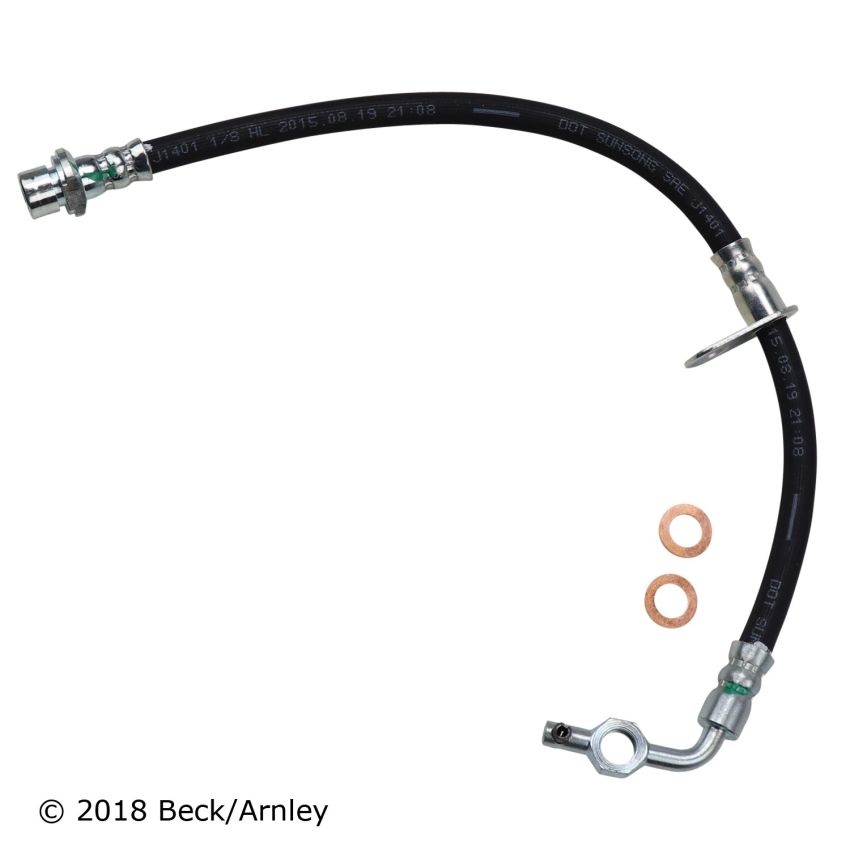 BECK/ARNLEY 073-2034 BRAKE HOSE