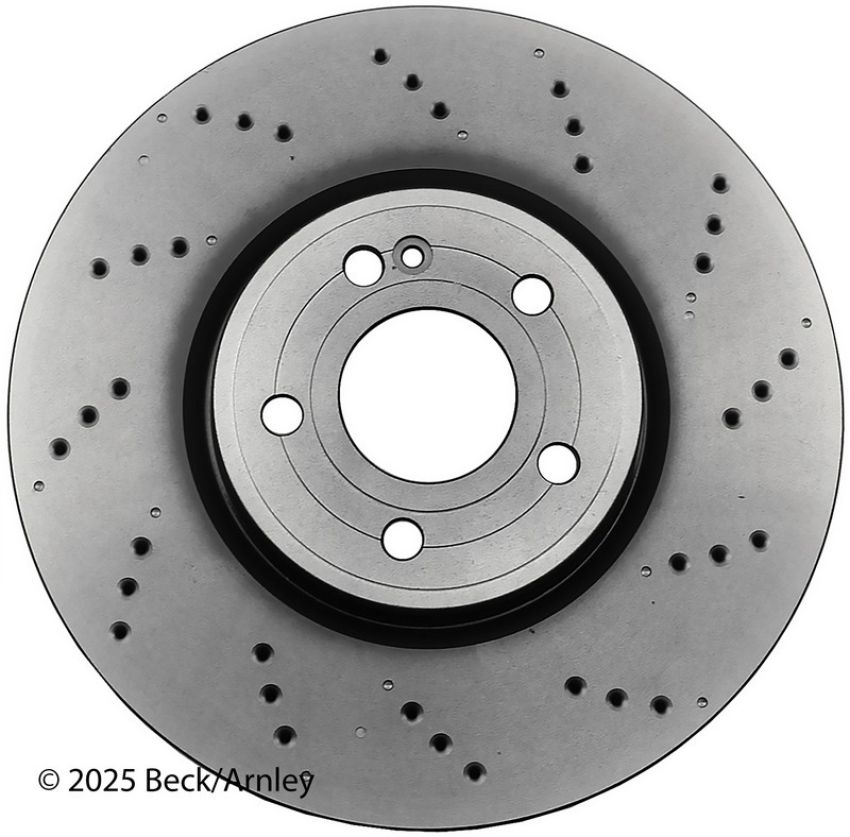 BECK/ARNLEY 083-3804 PREMIUM BRAKE DISC