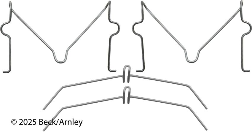 BECK/ARNLEY 084-0876 DISC BRAKE HRDWR KIT