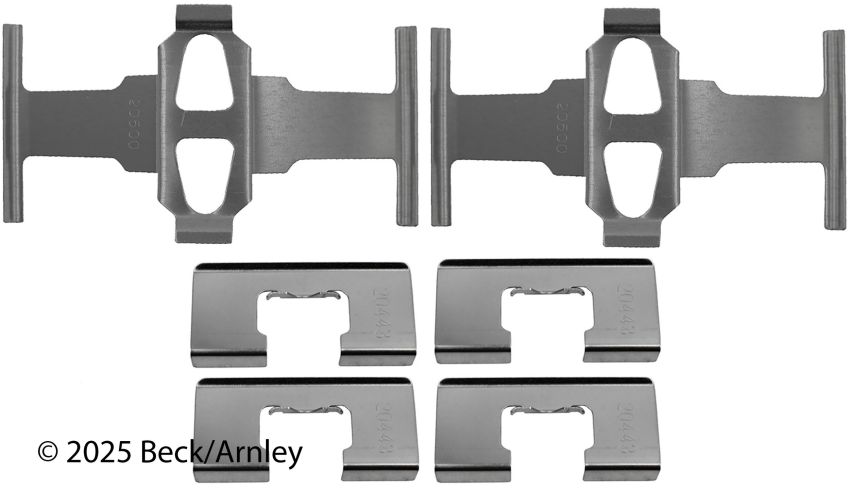 BECK/ARNLEY 084-1257 DISC BRAKE HRDWR KIT