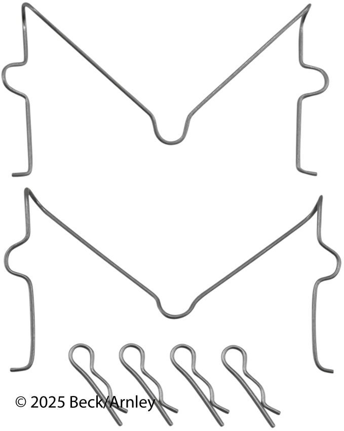 BECK/ARNLEY 084-1551 DISC BRAKE HRDWR KIT