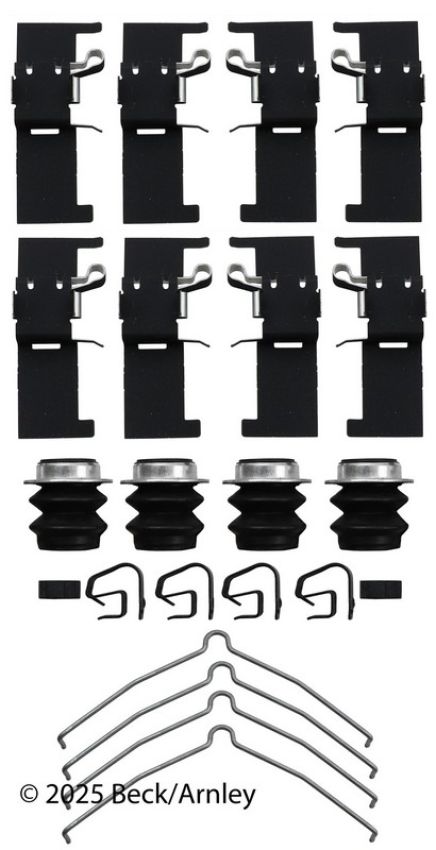 BECK/ARNLEY 084-1840 DISC BRAKE HRDWR KIT