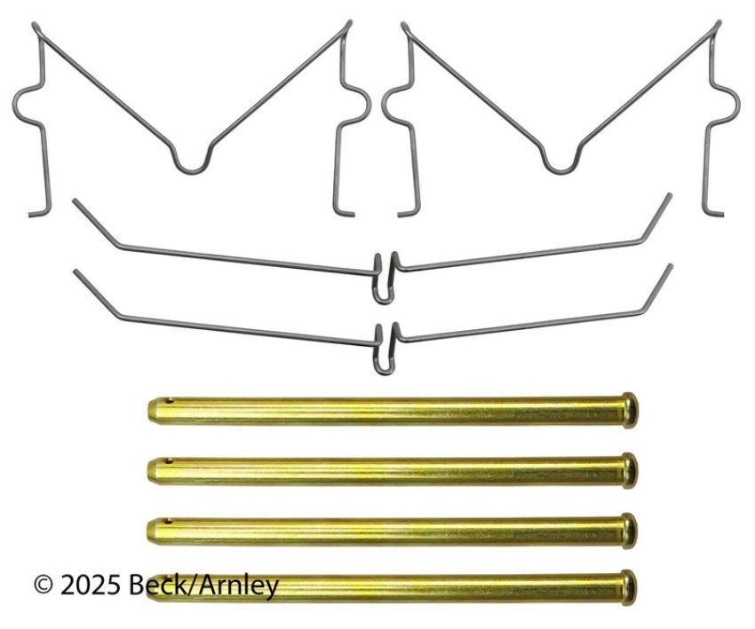 BECK/ARNLEY 084-1924 DISC BRAKE HRDWR KIT
