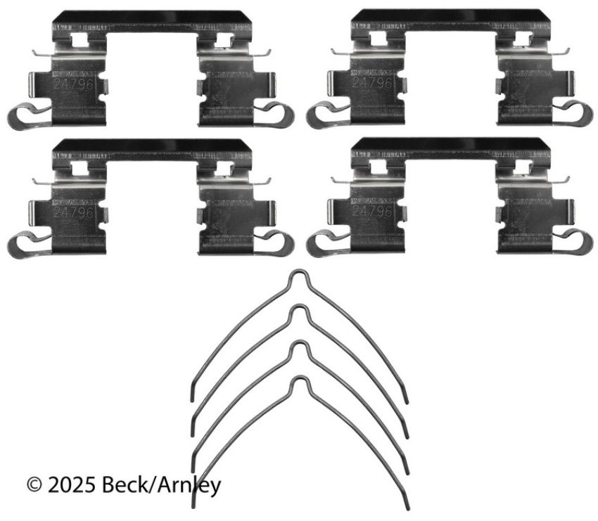 BECK/ARNLEY 084-1969 DISC BRAKE HRDWR KIT