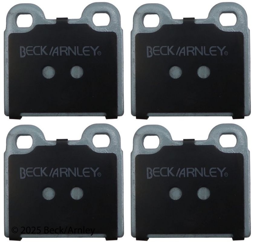 BECK/ARNLEY 085-0654 PREM ASM BRAKE PADS