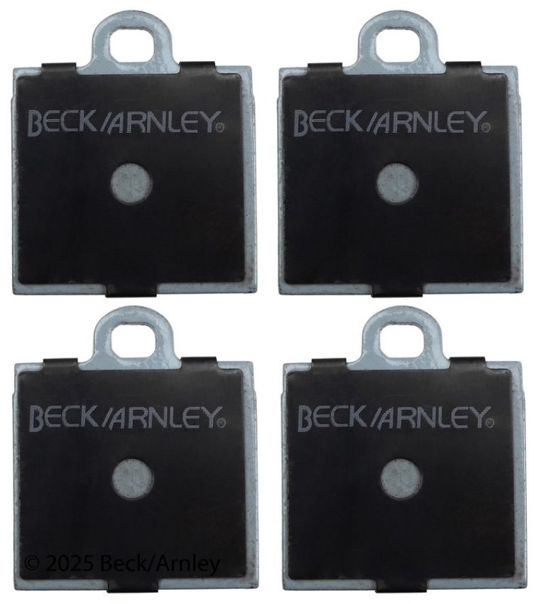 BECK/ARNLEY 085-0662 PREM ASM BRAKE PADS