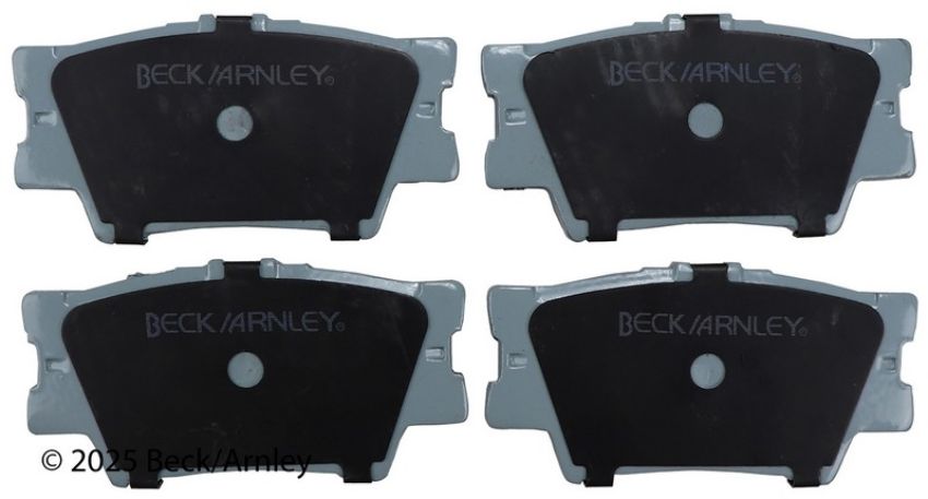 BECK/ARNLEY 085-1756 PREM ASM BRAKE PADS