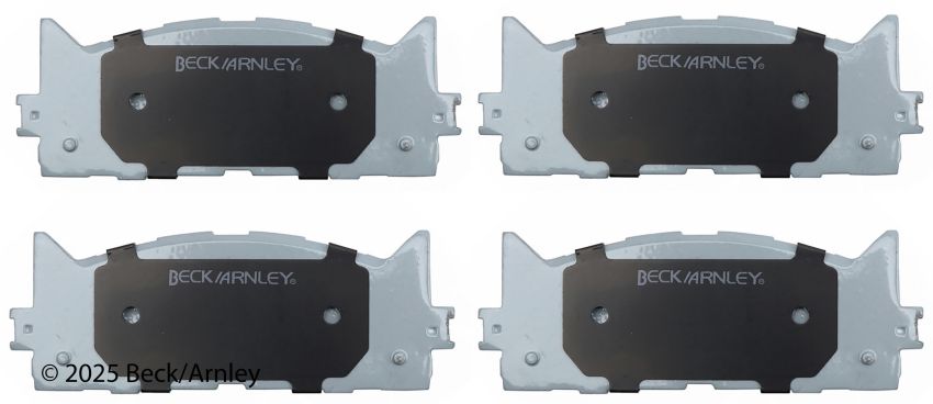 BECK/ARNLEY 085-1758 PREM ASM BRAKE PADS