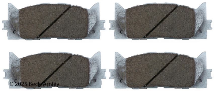 BECK/ARNLEY 085-1758 PREM ASM BRAKE PADS