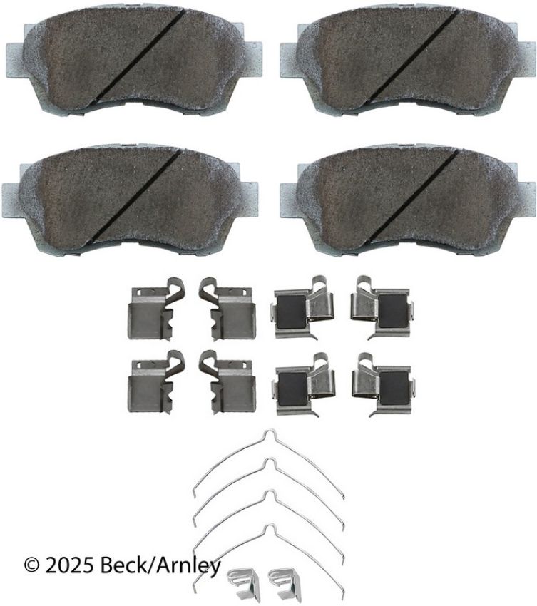 BECK/ARNLEY 085-6379 PREM ASM PADS W HDWR