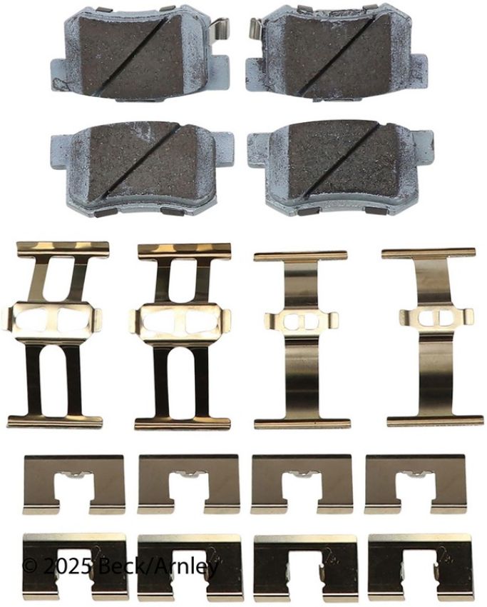 BECK/ARNLEY 085-6467 PREM ASM PADS W HDWR