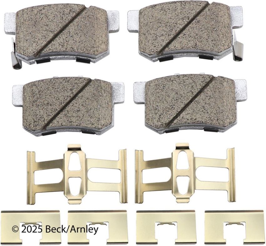 BECK/ARNLEY 085-6498 PREM ASM PADS W HDWR