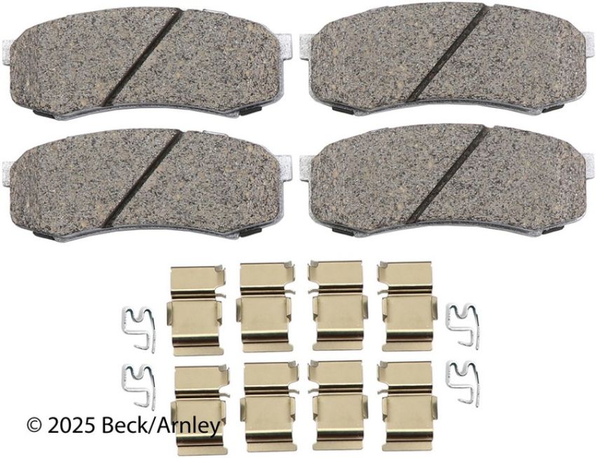 BECK/ARNLEY 085-6502 PREM ASM PADS W HDWR