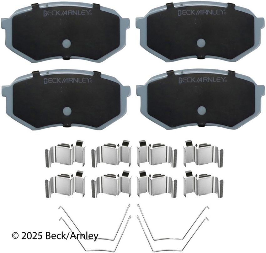 BECK/ARNLEY 085-6535 PREM ASM PADS W HDWR