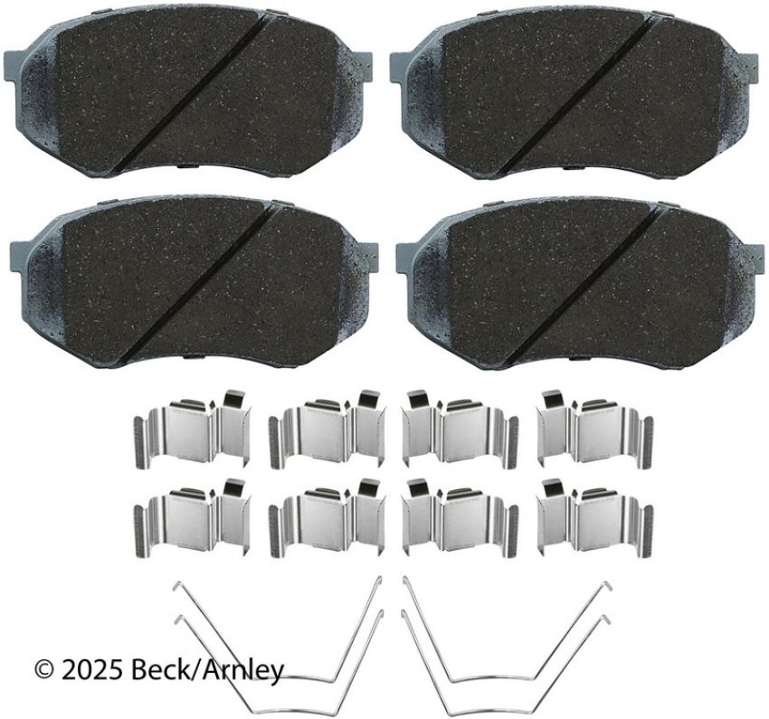 BECK/ARNLEY 085-6535 PREM ASM PADS W HDWR