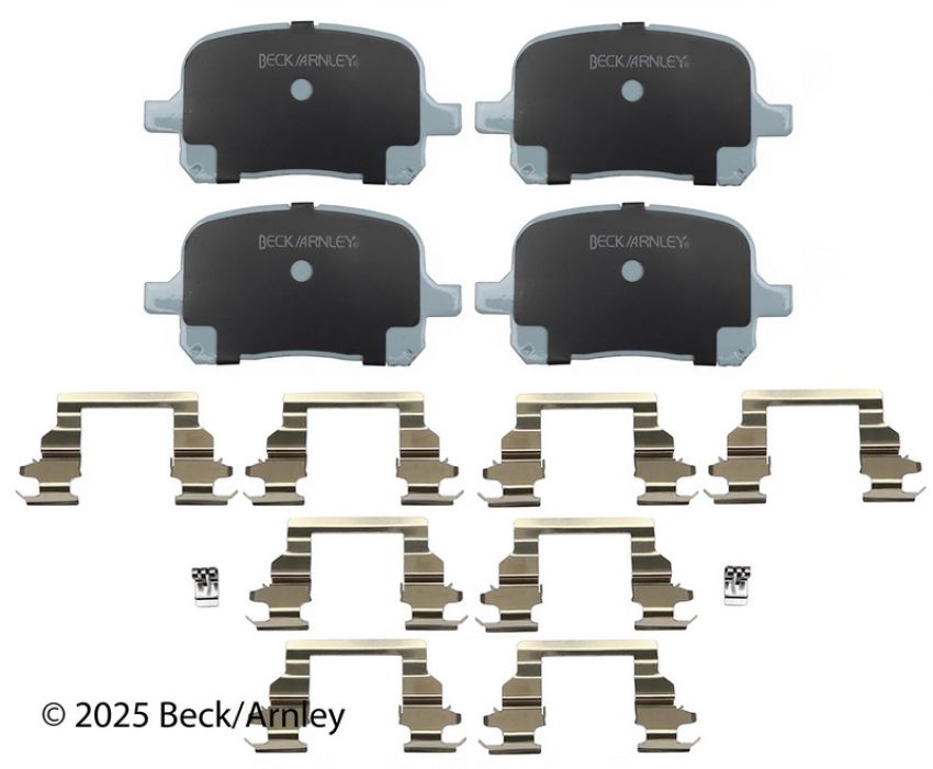 BECK/ARNLEY 085-6538 PREM ASM PADS W HDWR