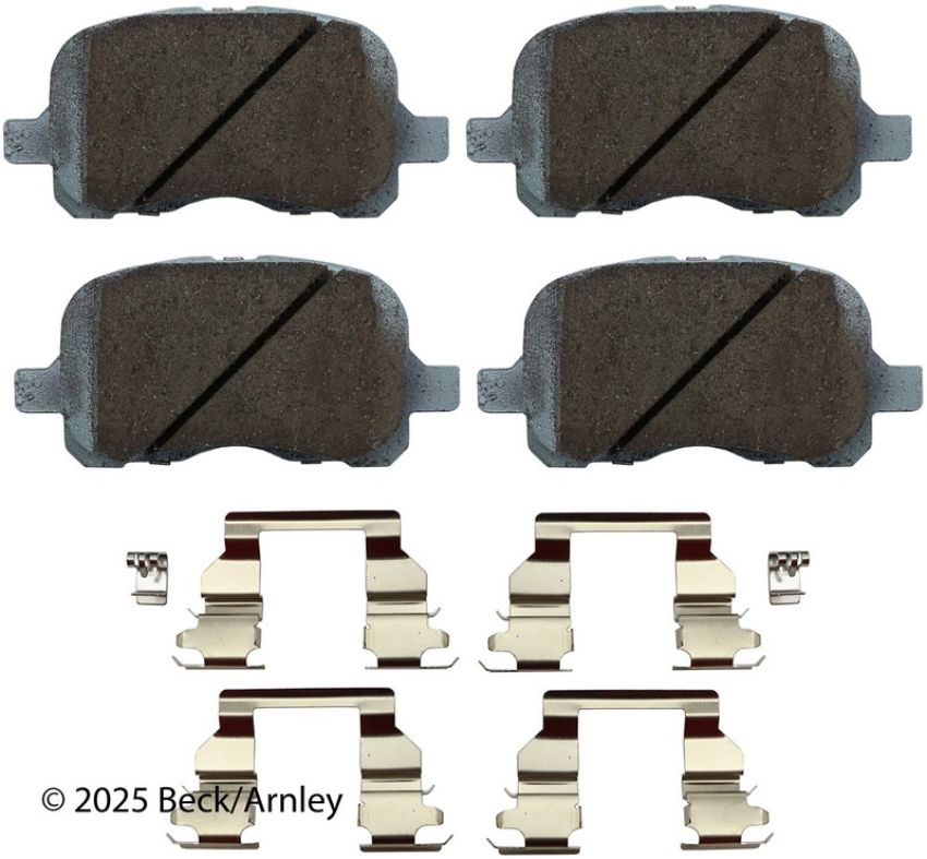 BECK/ARNLEY 085-6553 PREM ASM PADS W HDWR