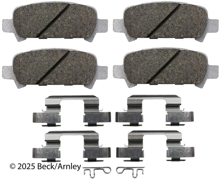 BECK/ARNLEY 085-6573 PREM ASM PADS W HDWR
