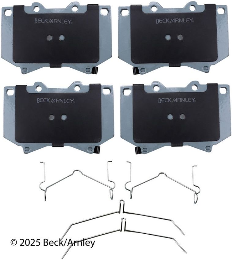 BECK/ARNLEY 085-6618 PREM ASM PADS W HDWR