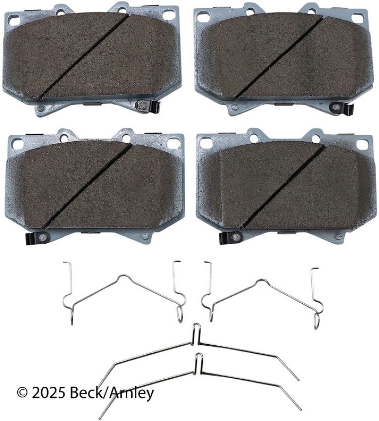 BECK/ARNLEY 085-6618 PREM ASM PADS W HDWR