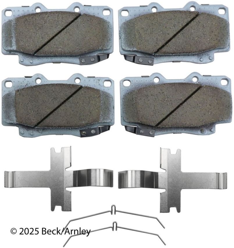 BECK/ARNLEY 085-6641 PREM ASM PADS W HDWR