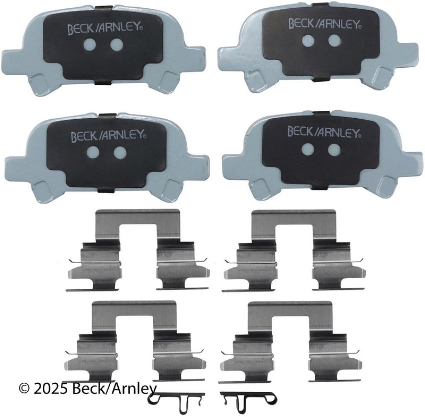 BECK/ARNLEY 085-6647 PREM ASM PADS W HDWR