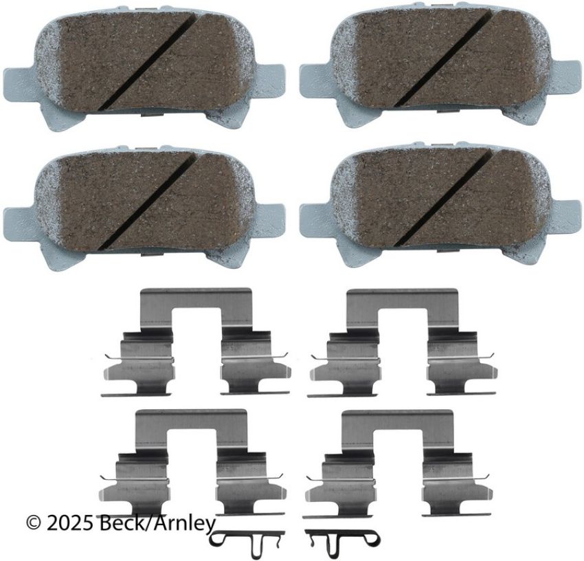 BECK/ARNLEY 085-6647 PREM ASM PADS W HDWR