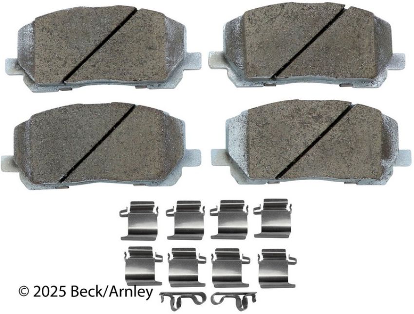 BECK/ARNLEY 085-6658 PREM ASM PADS W HDWR
