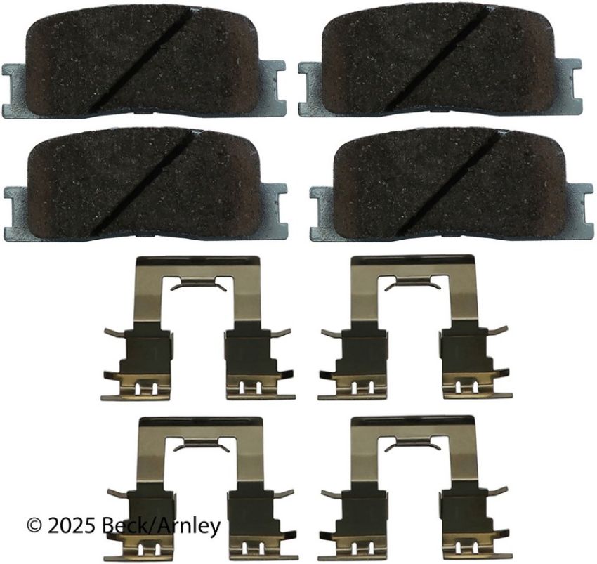 BECK/ARNLEY 085-6659 PREM ASM PADS W HDWR
