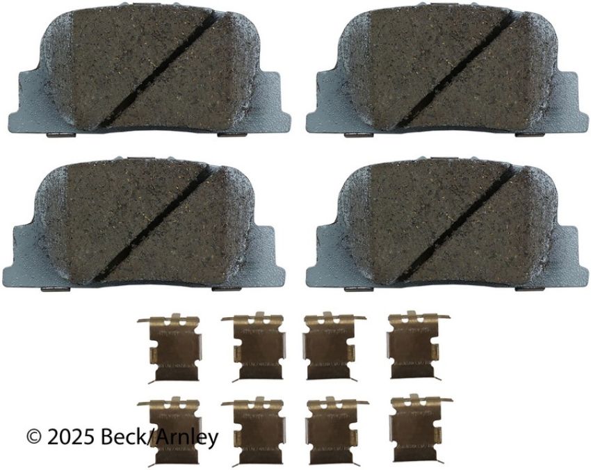 BECK/ARNLEY 085-6670 PREM ASM PADS W HDWR