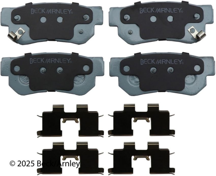 BECK/ARNLEY 085-6672 PREM ASM PADS W HDWR