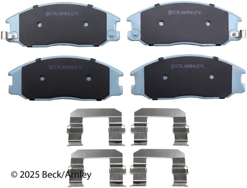 BECK/ARNLEY 085-6675 PREM ASM PADS W HDWR