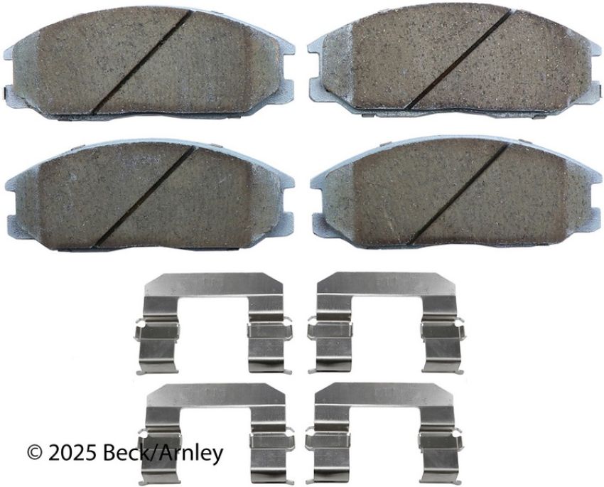 BECK/ARNLEY 085-6675 PREM ASM PADS W HDWR
