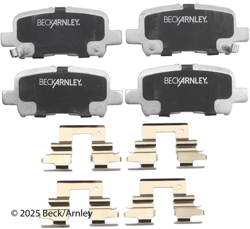 BECK/ARNLEY 085-6677 PREM ASM PADS W HDWR